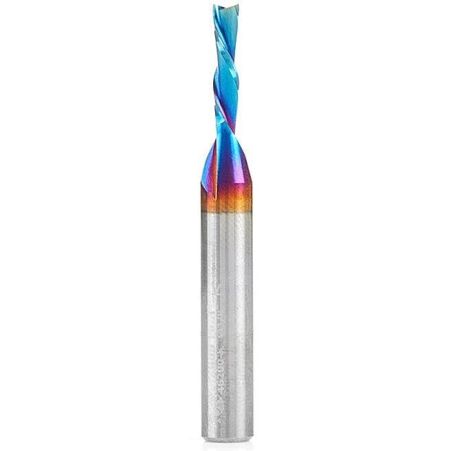 46200-K Spiral Plunge Down-Cut Router Bit 1/8"D 1/2"CH 1/4"SH 2"OL
